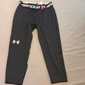 Under Armour heatgear compression 3/4 leggings